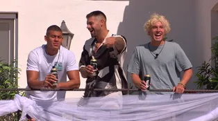 Dianie okolo vily pritiahlo pozornosť chalanov. Pred finále si to užili!