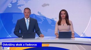 Odvážny skok z ľadovca