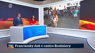 Francúzsky deň v centre Bratislavy
