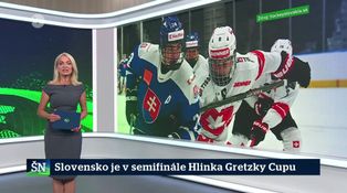 Slovensko je v semifinále Hlinka Gretzky Cupu