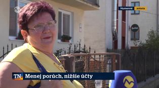 Menej porúch, nižšie účty