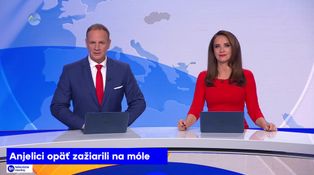 Anjelici päť zažiarili na móle