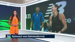 Splnený sen Sabalenkovej