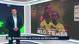 Ronaldinho sa vracia na Slovensko
