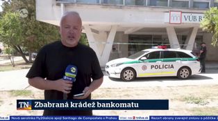 Zbabraná krádež bankomatu