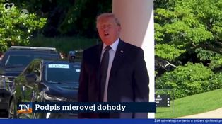 Podpis mierovej dohody