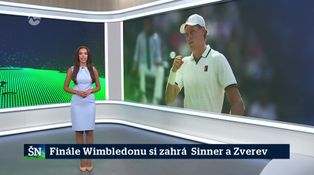 Finále Wimbledonu si zahrá Sinner a Zverev
