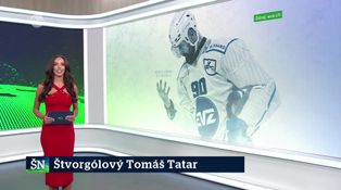 Štvorgólový Tomáš Tatar