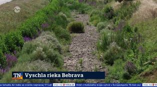 Vyschla rieka Bebrava