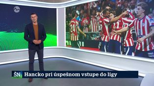 Hancko pri úspešnom vstupe do ligy