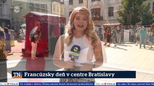 Francúzsky deň v centre Bratislavy