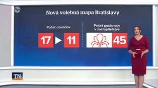 Nová volebná mapa Bratislavy