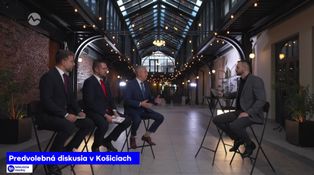 Predvolebná diskusia v Košiciach