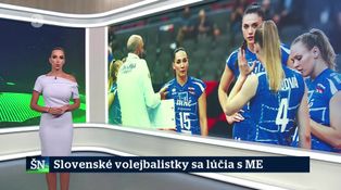 Slovenské volejbalistky sa lúčia s ME