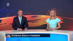 Polárna žiara z vesmíru