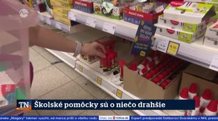 Školské pomôcky sú o niečo drahšie