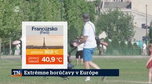 Extrémne horúčavy v Európe