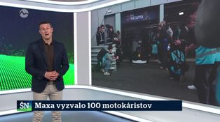 Maxa vyzvalo 100 motokáristov