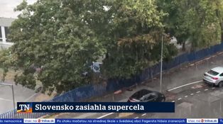 Slovensko zasiahla supercela