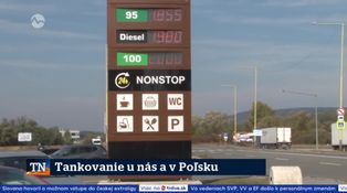 Tankovanie u nás a v Poľsku