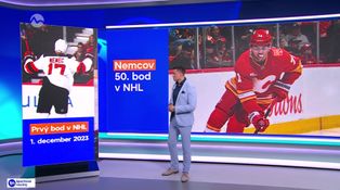 Nemcov 50. bod v NHL