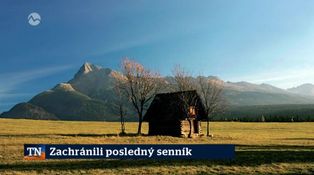 Zachránili posledný senník