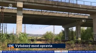 Vyťažený most opravia