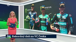 Rekordný deň na VC Česka