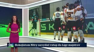 Hokejistom Nitry nevyšiel vstup do Ligy majstrov