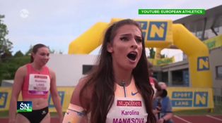 Kratochvlová prišla o rekord