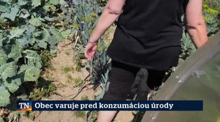 Obec varuje pred konzumáciou úrody