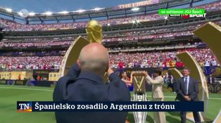 Španielsko zosadilo Argentínu z trónu