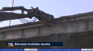 Búranie tretieho mosta