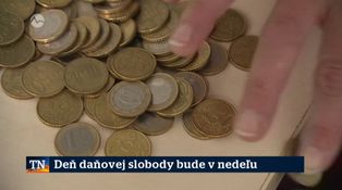 Deň daňovej slobody bude v nedeľu