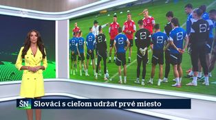 Slováci s cieľom udržať prvé miesto