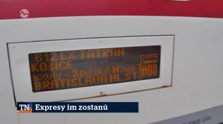 Expresy im zostanú