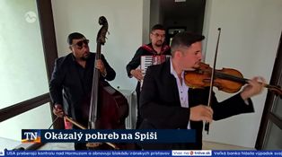 Okázalý pohreb na Spiši