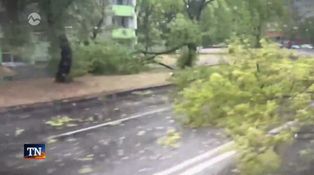 Slovensko zasiahla supercela
