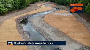 Rieka dostala nové krivky