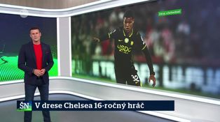 V drese Chelsea 16-ročný hráč