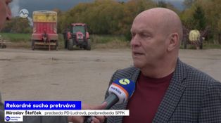 Rekordné sucho pretvrváva