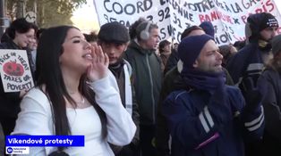 Víkendové protesty
