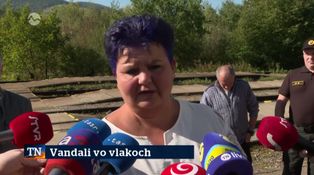Vandali vo vlakoch