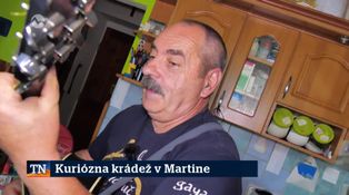 Kuriózna krádež v Martine