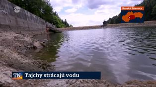 Tajchy strácajú vodu