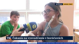 Čakanie na vysvedčenie v horúčavách