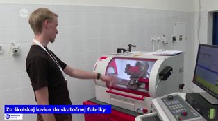 Zo školskej lavice do skutočnej fabriky