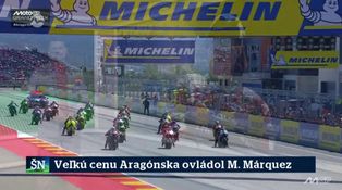 Veľkú cenu Aragónska ovládol M. Márquez