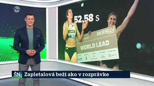 Zapletalová beží ako v rozprávke