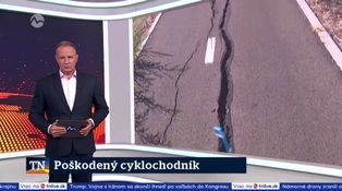 Poškodený cyklochodník